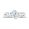 Thumbnail Image 3 of THE LEO First Light Diamond Princess-Cut Engagement Ring 5/8 ct tw 14K White Gold