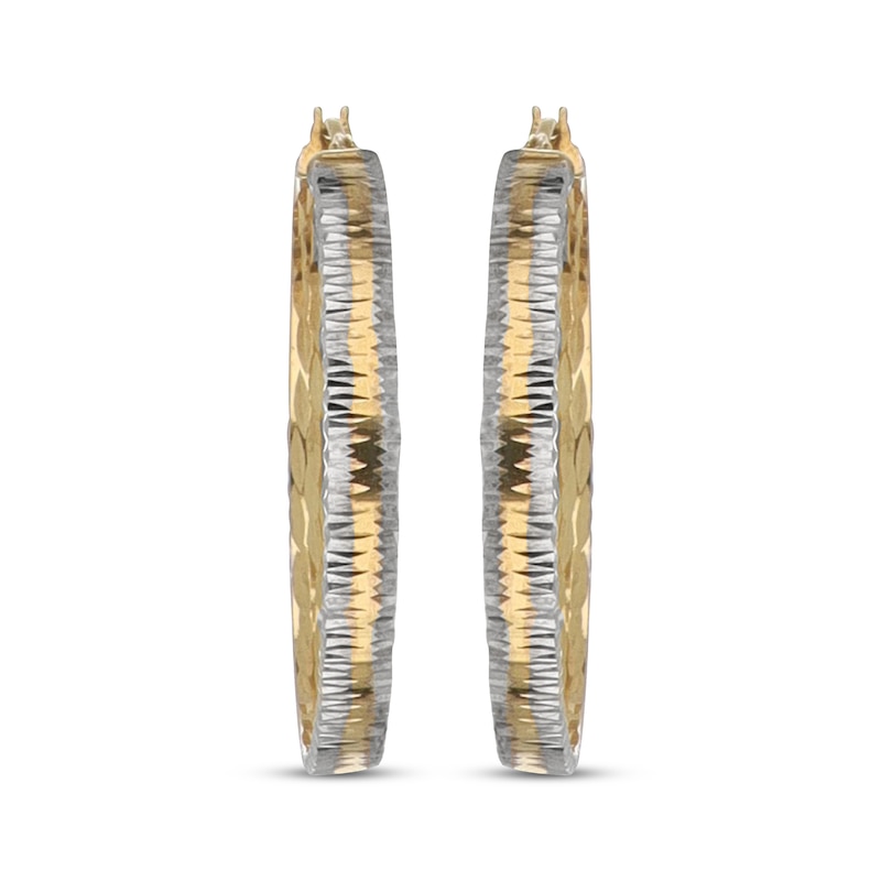 Main Image 1 of Hoop Earrings 14K Yellow Gold 25mm