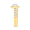 Round-Cut Diamond Halo Bridal Set 1-5/8 ct tw 14K Two-Tone Gold