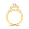 Round-Cut Diamond Halo Bridal Set 1-5/8 ct tw 14K Two-Tone Gold