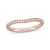 Thumbnail Image 1 of Neil Lane Diamond Contoured Wedding Band 1/5 ct tw 14K Rose Gold