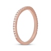 Thumbnail Image 2 of Neil Lane Diamond Contoured Wedding Band 1/5 ct tw 14K Rose Gold