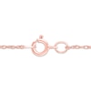 Thumbnail Image 3 of Diamond Cushion Halo Necklace 1/2 ct tw 10K Rose Gold 18"