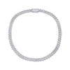 Thumbnail Image 2 of Men's Diamond Spike Link Chain Necklace 2 ct tw Sterling Silver 22"