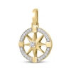 Thumbnail Image 2 of Diamond Compass Charm 1/2 ct tw 10K Yellow Gold