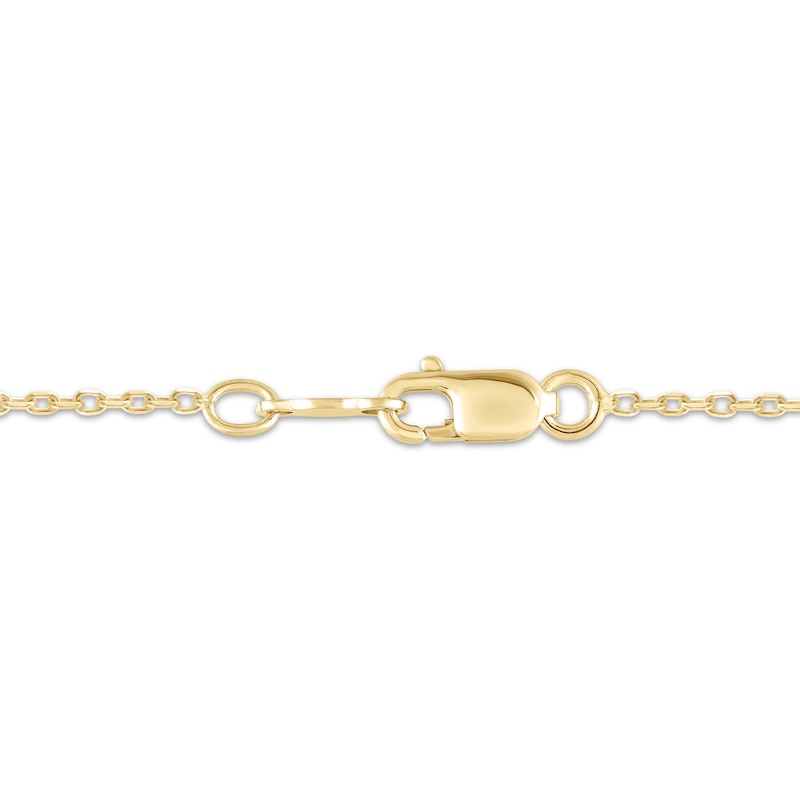 Main Image 4 of STUDIO BY KAY Multi-Diamond Chain Link Necklace 1/3 ct tw 24K Yellow Gold Vermeil Sterling Silver 18"