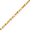 Thumbnail Image 2 of Silk Rope Chain Necklace 3mm Solid 14K Yellow Gold 22"