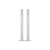 Thumbnail Image 2 of Diamond Inside-Out Hoop Earrings 1 ct tw 10K White Gold