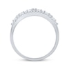 Thumbnail Image 3 of Diamond Anniversary Ring 1/2 ct tw 10K White Gold