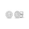 Thumbnail Image 1 of KAY Lab-Grown Diamonds Halo Stud Earrings 3 ct tw 10K White Gold