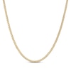 Thumbnail Image 1 of 2mm Curb Chain Necklace Solid 10K Yellow Gold 18"