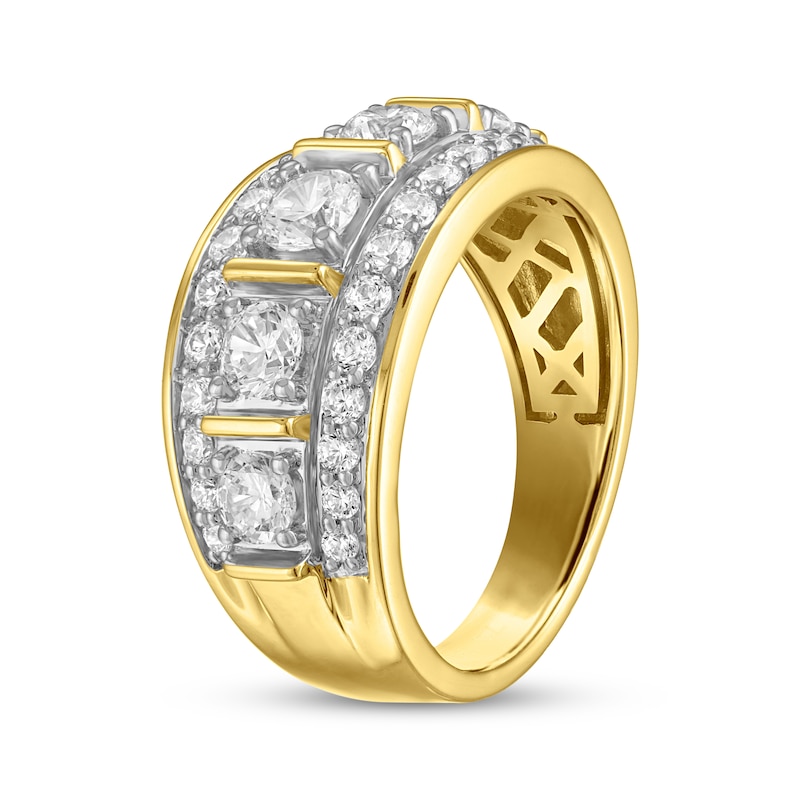 Main Image 2 of KAY Lab-Grown Diamonds Men's Ring 2 ct tw 10K Yellow Gold