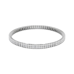 KAY Lab-Grown Diamonds Men's Bracelet 7 ct tw Sterling Silver 8.5"
