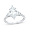 Thumbnail Image 1 of Memories Moments Magic Marquise-Cut Lab-Grown Diamond Three-Stone Engagement Ring 2-3/4 ct tw 14K White Gold