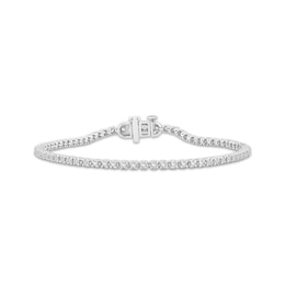 KAY Lab-Grown Diamonds Tennis Bracelet 1 ct tw 10K White Gold 7"