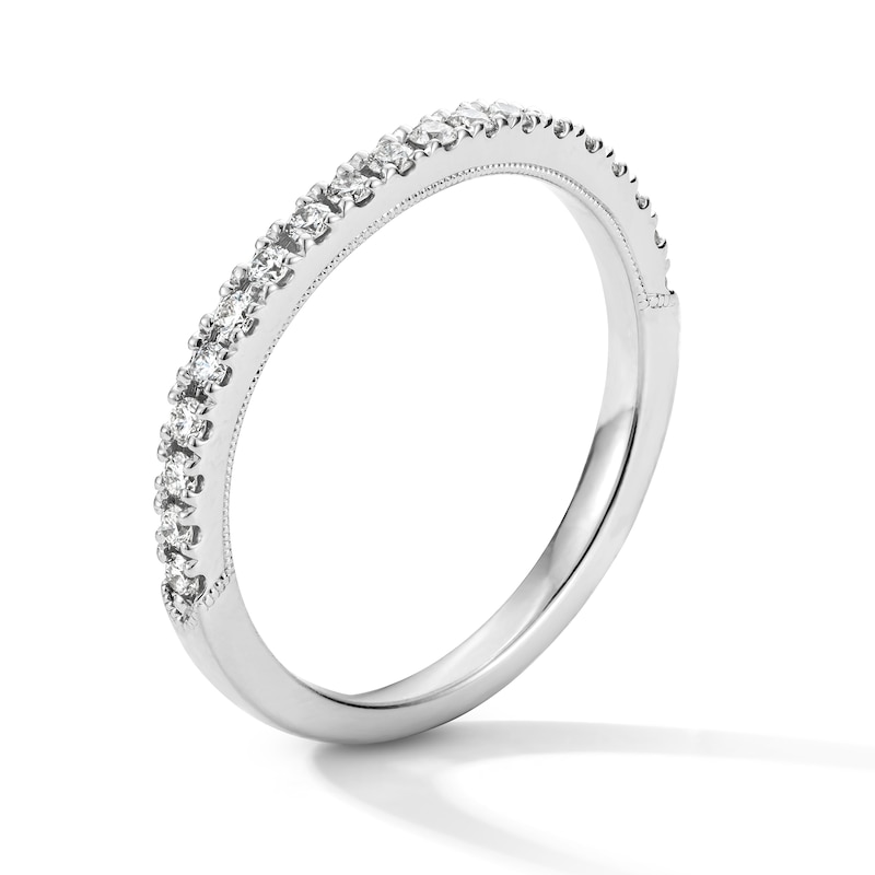 Main Image 2 of Neil Lane Diamond Wedding Band 1/4 ct tw Round-cut 14K White Gold