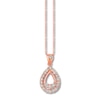Thumbnail Image 0 of Le Vian Diamond Necklace 7/8 ct tw Round-cut 14K Strawberry Gold 18"