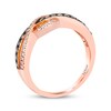 Le Vian Chocolate Diamond Ring 5/8 ct tw 14K Strawberry Gold