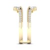 Thumbnail Image 3 of Adore Marquise, Baguette & Round-Cut Diamond Enhancer Ring 1/2 ct tw 14K Yellow Gold