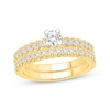 Round-Cut Diamond Bridal Set 7/8 ct tw 14K Two-Tone Gold