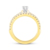 Round-Cut Diamond Bridal Set 7/8 ct tw 14K Two-Tone Gold