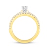 Thumbnail Image 2 of Round-Cut Diamond Bridal Set 7/8 ct tw 14K Two-Tone Gold