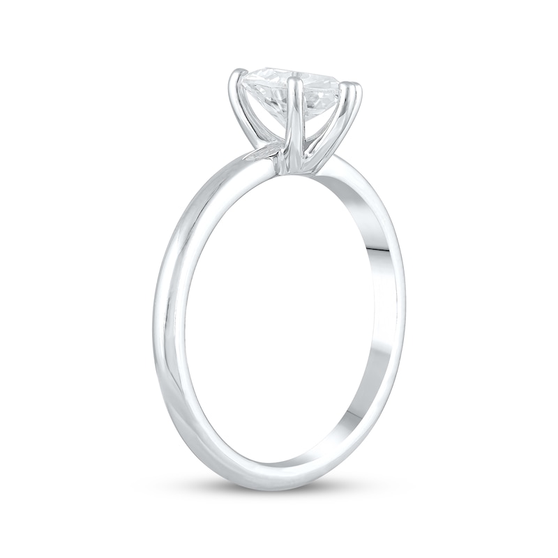 Lab-Created Diamonds by KAY Heart-Shaped Solitaire Engagement Ring 1 ct tw 14K White Gold (F/VS2)