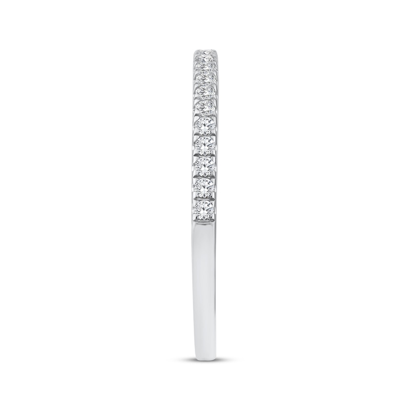 Main Image 2 of Threads of Love Diamond Wedding Band 1/5 ct tw 14K White Gold