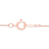 Thumbnail Image 3 of Diamond Heart Necklace 1/8 ct tw 14K Rose Gold 18"
