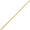Thumbnail Image 2 of Rounded Box Chain Station Bracelet 2.45mm Hollow 10K Yellow Gold 7.5"