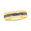 Thumbnail Image 1 of Men's Wedding Band 10K Yellow Gold 6mm