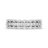 Thumbnail Image 3 of Neil Lane Artistry Marquise & Round-Cut Lab-Grown Diamond Three-Row Anniversary Ring 1-1/4 ct tw 14K White Gold