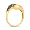 Thumbnail Image 3 of Le Vian Chocolate Diamond Teardrop Bypass Ring 1/3 ct tw 14K Honey Gold