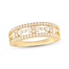 Thumbnail Image 1 of Diamond Anniversary Ring 1/2 ct tw 10K Yellow Gold