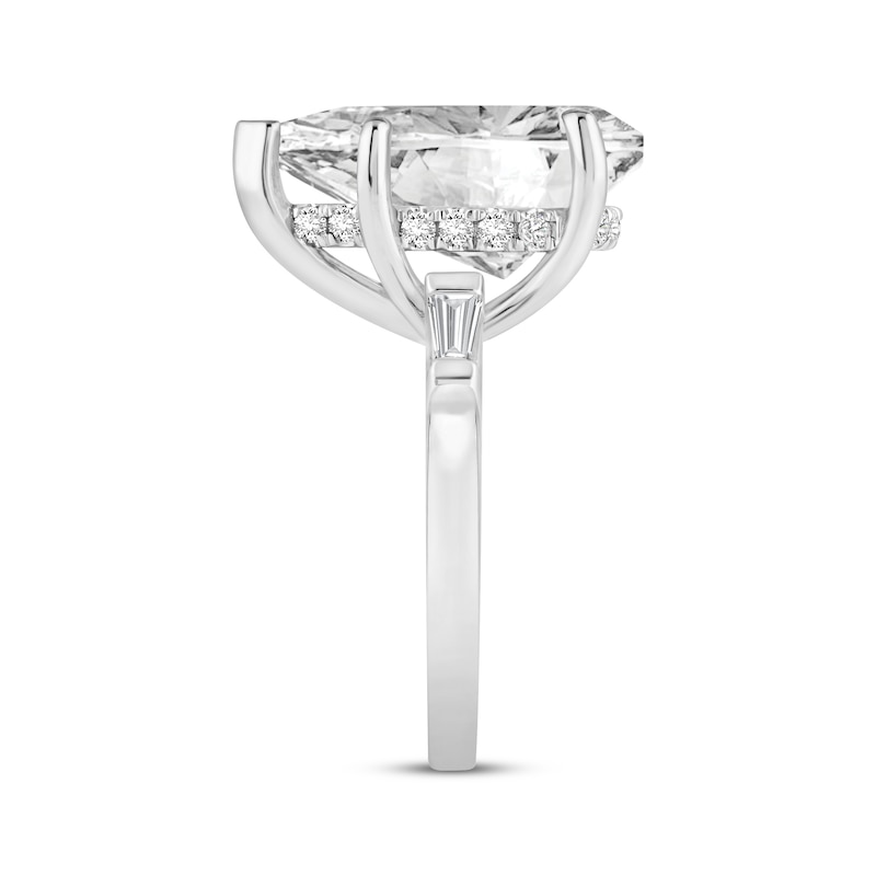 Main Image 2 of Adore Lab-Grown Diamonds Pear-Shaped Hidden Halo Engagement Ring 9-1/4 ct tw 14K White Gold