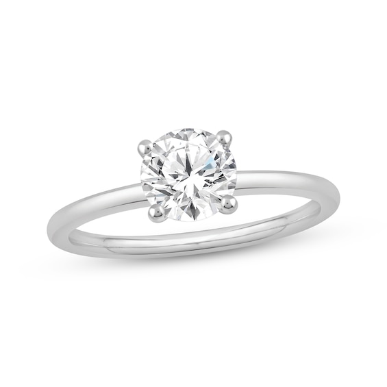 Adore Lab-Grown Diamonds Solitaire Ring 1 ct tw Round-cut 14K White Gold (F/VS2)