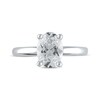 Lab-Created Diamonds by KAY Oval-Cut Solitaire Engagement Ring 2 ct tw 14K White Gold