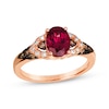 Thumbnail Image 0 of Le Vian Rhodolite Garnet Ring 1/5 ct tw Diamonds 14K Strawberry Gold