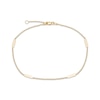 Thumbnail Image 0 of Flat Station Anklet 10K Yellow Gold 10"