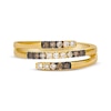 Thumbnail Image 4 of Le Vian Desert Diamonds Good Karma Chocolate Ombré Ring 1/4 ct tw 14K Honey Gold