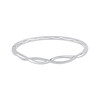 Thumbnail Image 1 of Diamond Twist Bracelet Bangle 1/5 ct tw Sterling Silver