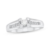 Thumbnail Image 1 of Adore Round-Cut Diamond Engagement Ring 1/3 ct tw Sterling Silver