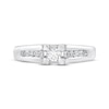 Thumbnail Image 3 of Adore Round-Cut Diamond Engagement Ring 1/3 ct tw Sterling Silver