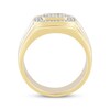 Thumbnail Image 3 of Men's Multi-Diamond Ring 1-1/2 ct tw 10K Yellow Gold