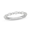 Thumbnail Image 1 of Neil Lane Artistry Oval & Round-Cut Lab-Grown Diamond Anniversary Ring 3/4 ct tw 14K White Gold