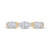 Thumbnail Image 3 of Adore Lab-Grown Diamonds Marquise-Cut East-West Anniversary Ring 2 ct tw 14K Yellow Gold