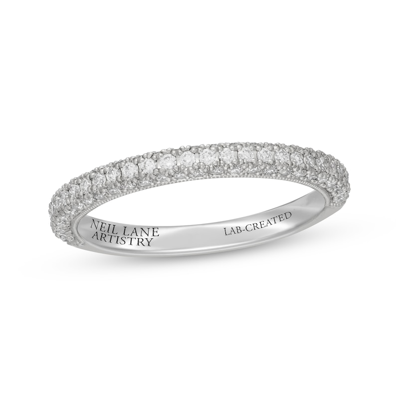 Main Image 1 of Neil Lane Artistry Heritage Lab-Grown Diamond Anniversary Ring 1/2 ct tw Platinum