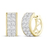 Thumbnail Image 1 of KAY Lab-Grown Diamonds Men's Huggie Hoop Earrings 1 ct tw 10K Yellow Gold