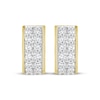 Thumbnail Image 2 of KAY Lab-Grown Diamonds Men's Huggie Hoop Earrings 1 ct tw 10K Yellow Gold
