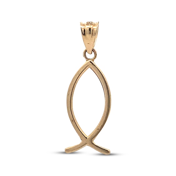 Ichthys Charm 14K Yellow Gold